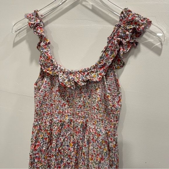 Urban Outfitters Off The Shoulder Ditsy Floral Smock Dress Flowy Medium - Picture 6 of 10